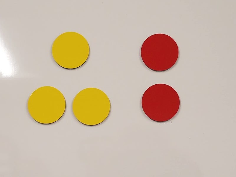 hand2mind 86992 Magnetic Demonstration Two-Color Counters, Grade: Kindergarten to 5 - Image 4